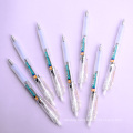 High quality ball pen,promotional plastic ball pen with logo,transparent 0.7mm
